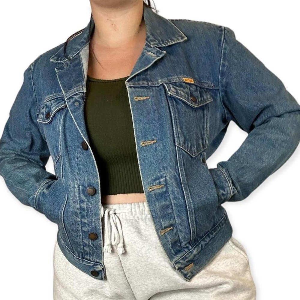 Vintage 80’s Rustler Denim Jacket - Picture 2 of 4